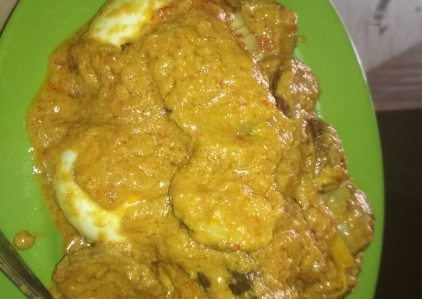 Rendang jengkol ala vj