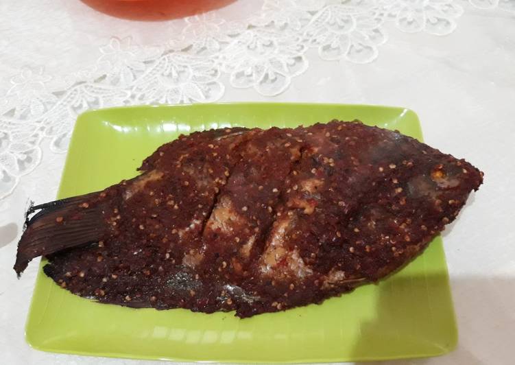 Ikan Gurame Bakar Pedas Manis