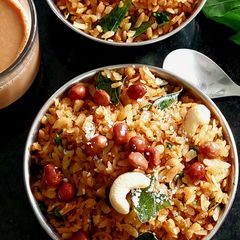 A picture of Tamarind poha.