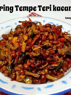 Foto resep Kering tempe teri kacang