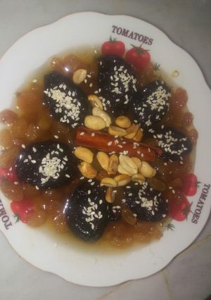 صورة لوصفة طاجين حلو