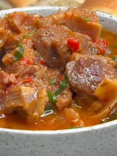 Foto de Sopa de Rabo de Boi com Pimenta