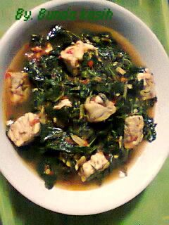 Foto resep Tumis daun singkong rencah tempe
