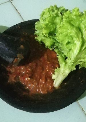 Foto resep Sambal terasi homemade
