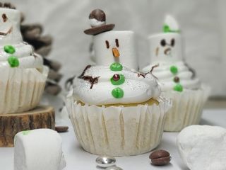 🧁Snowman Cupcake ☃️
