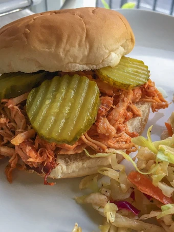 Easy Steps to Prepare Crockpot BBQ Chicken Sandwiches the So Delicious Really delicious