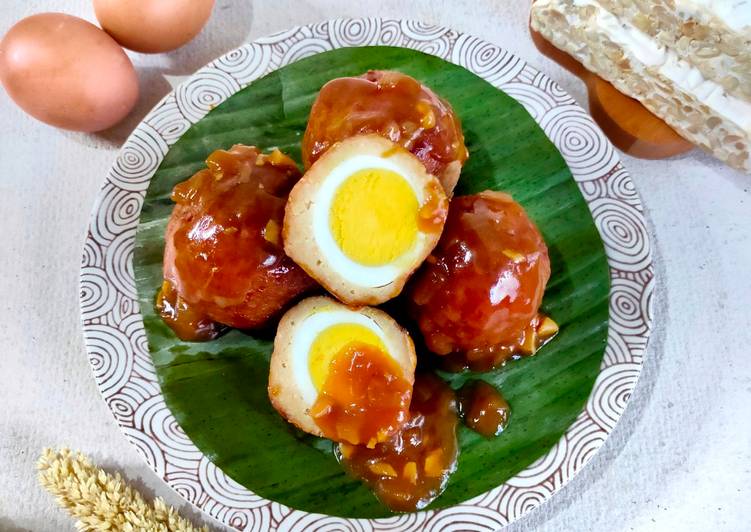 Resep Bola Tempe Isi Telur, Menggugah Selera