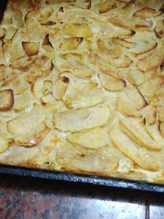 Una foto de Torta de manzana