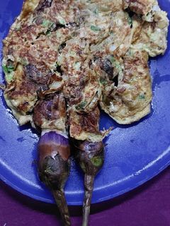 Foto resep Telur dadar terong