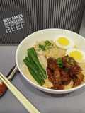 Miso Ramen Topping Enoki Beef