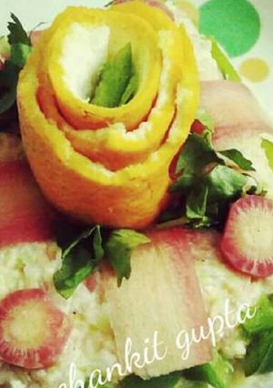 A picture of Russian salad.