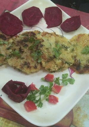 A picture of Potatoes crispy cutlets.