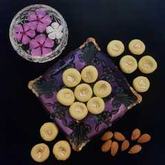 A picture of Peda Shandesh || পেড়া সন্দেশ.