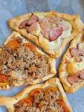 Tartelettes Thon Moutarde et Chèvre Comté Rôti de Porc
