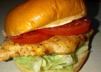 Ultimate Make Recipe Grilled Cajun chicken sandwich  Delicious Perfect