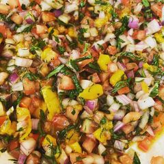 A picture of Mango Salad.