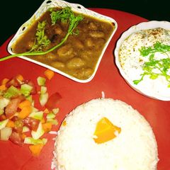 A picture of Rajma Chawal.