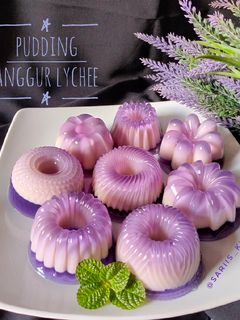 Foto resep Puding Anggur Lychee