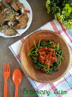 Foto resep Brambang Asem (Daun Ubi Jalar)