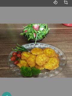 عکسی از دستور کتلت سیب زمینی