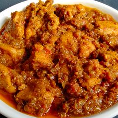 A picture of Spicy Bhuna Chicken Masala.