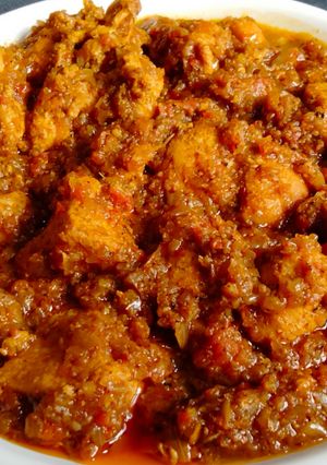 A picture of Spicy Bhuna Chicken Masala.