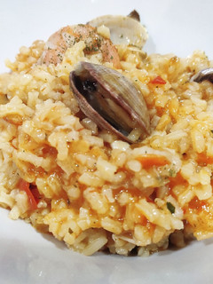 Una foto de Arroz meloso a la marinera