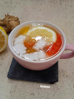 Foto resep Wedang Jahe Lemon Jelly