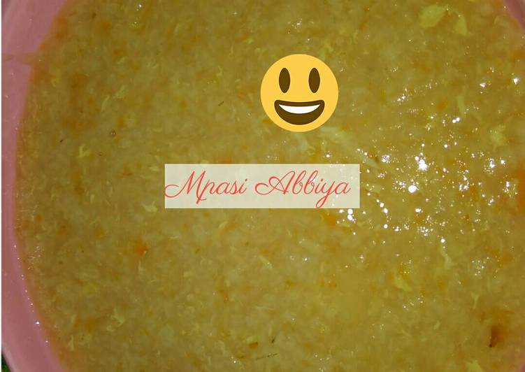 Bahan M-pasi bubur wortel+kembang kol+telor puyuh | Resep Membuat M-pasi bubur wortel+kembang kol+telor puyuh Yang Menggugah Selera