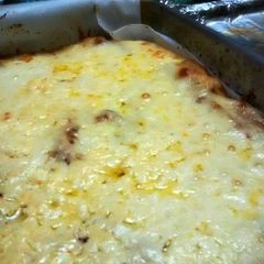 A picture of Baked Spaghetti.