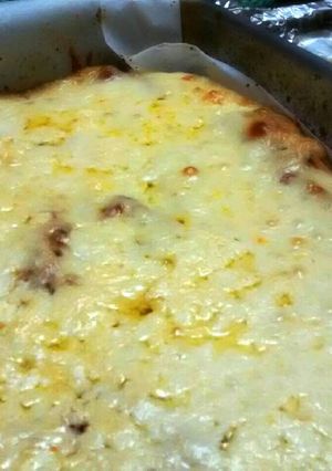 A picture of Baked Spaghetti.