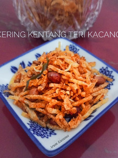 Foto resep Kering Kentang/Kentang Mustofa Teri Kacang