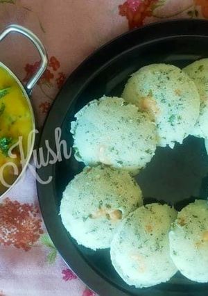 A picture of Rava IDLI / RAVE IDLI.