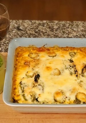 ઝૂકિની એંડ સ્પીનેચ લઝાનીયા (Zucchini & Spinach Lasagna Recipe In Gujarati) રેસીપી મુખ્ય ફોટો