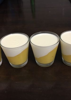 Hình của món Bánh xoài Panna Cotta.