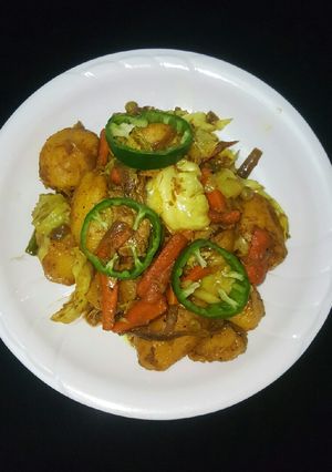 A picture of Veggies potato.