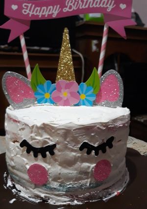 Foto resep Rainbow cake kukus