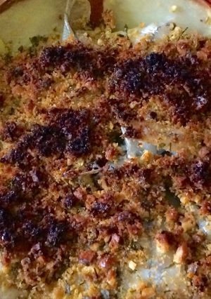 Una foto de Torta de anchoítas y verduras