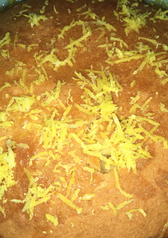 Una foto de Lemon cake