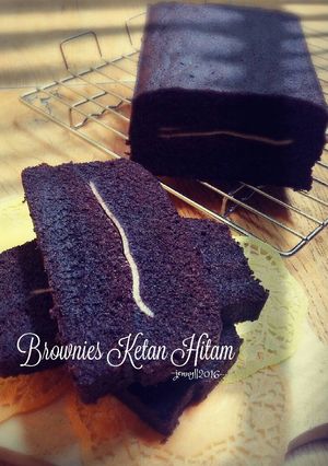 Foto resep Brownies Ketan Hitam