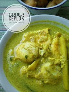 Foto resep Gulai telur ceplok #pr_masakanbersantan