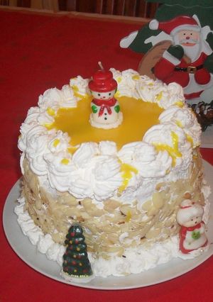 Mascarponés, tojáslikőrös torta recept fotója