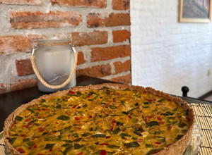 Una foto de 🥬 TARTA DE ZAPALLITOS 🥬