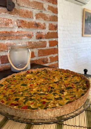 Una foto de 🥬 Tarta de zapallitos 🥬