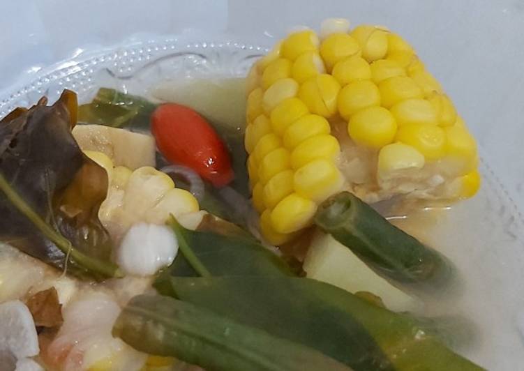 Sayur asem bumbu iris