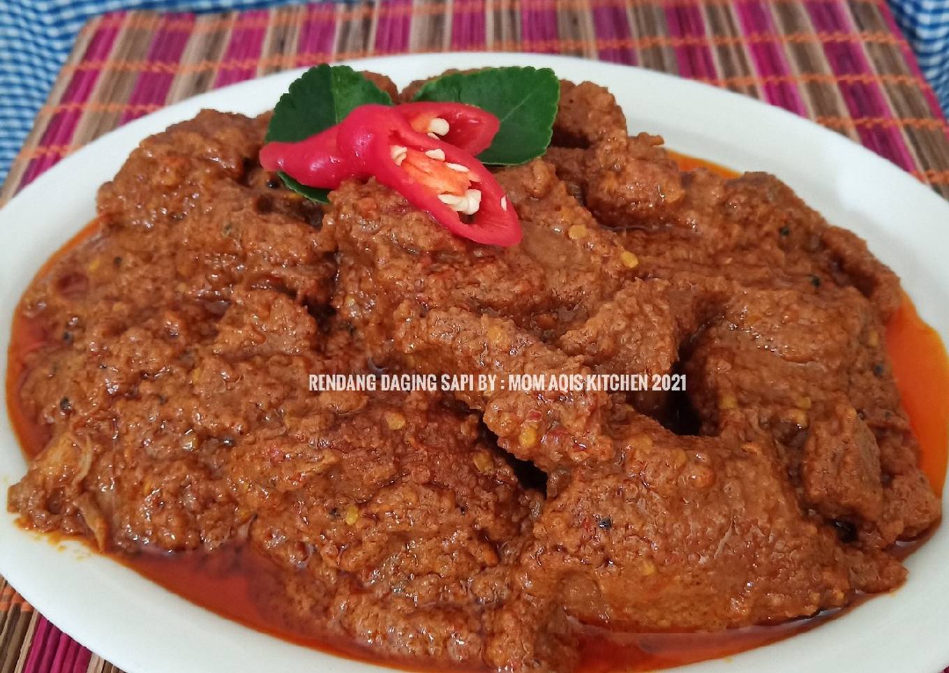 Rendang Daging Sapi
