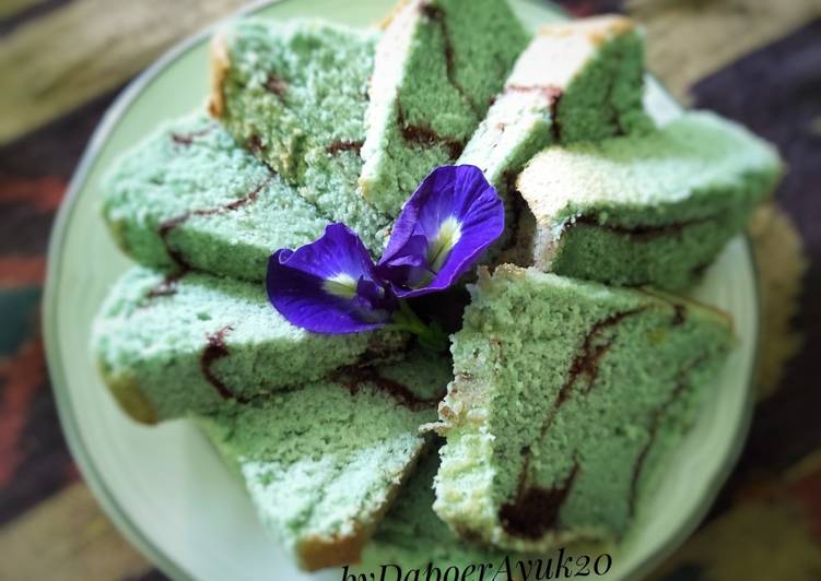 Resep Chiffon Cake Telang Anti Gagal