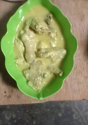 Foto resep Santan ayam tanpa cabai