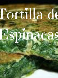 Una foto de Receta tortilla de espinacas, ideal para la cena