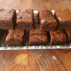 A picture of Chocolate brownies.